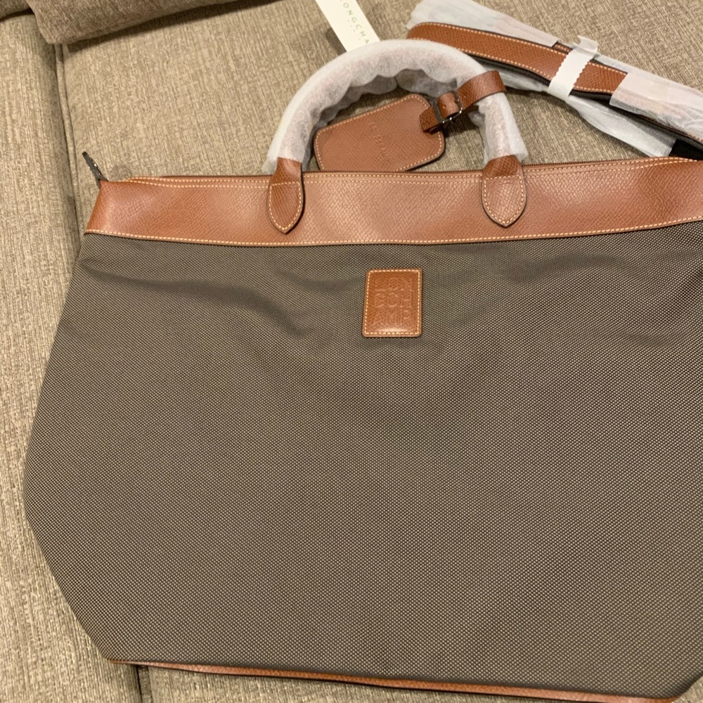 LongChamp Brown Travel Bag